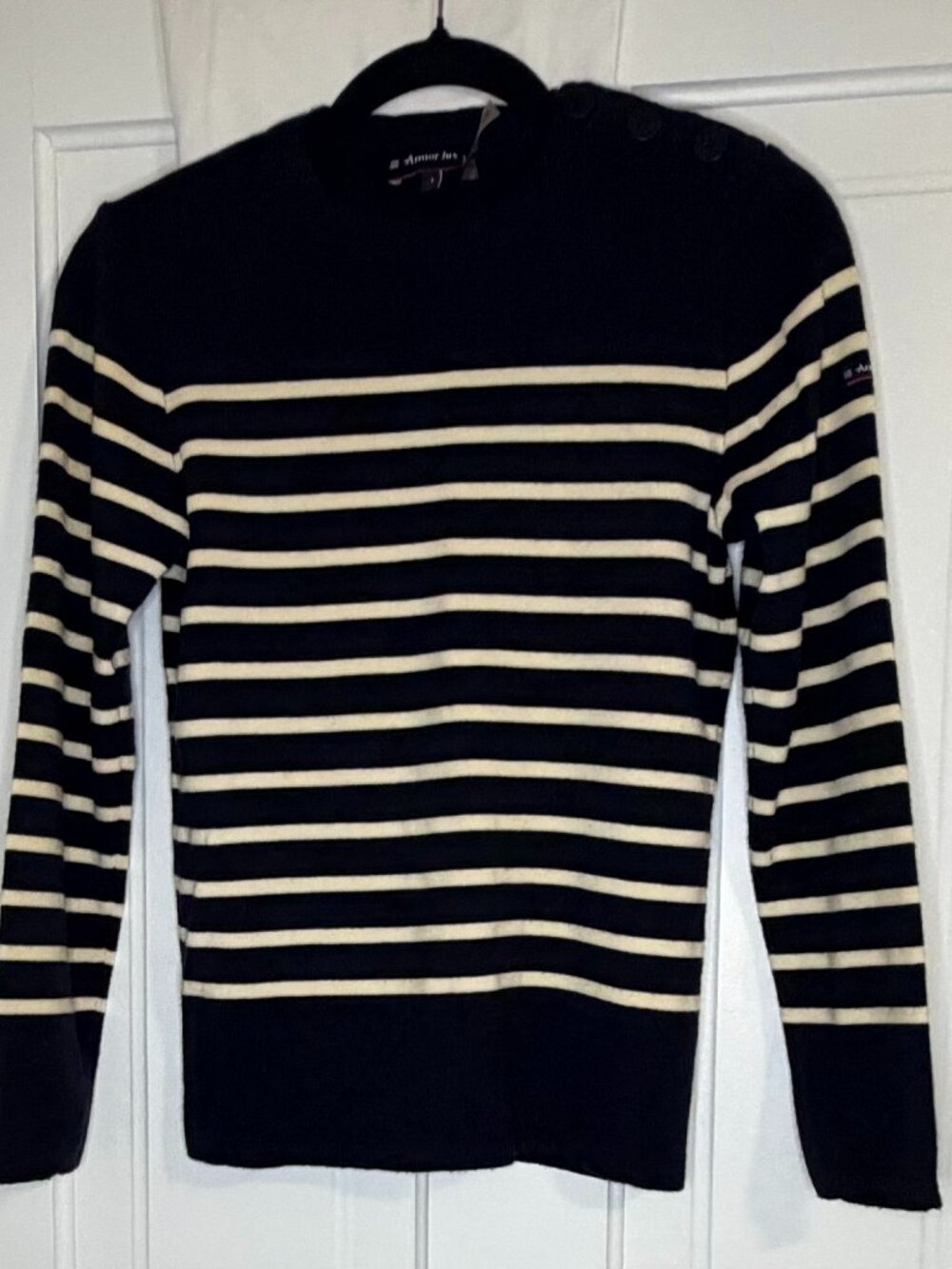 Armor Lux Briac Breton Striped Wool Sweater.